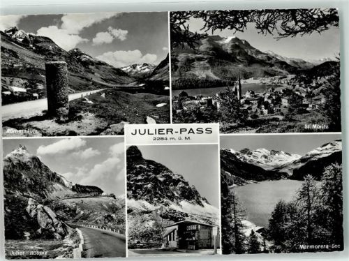 Julier - Römersäule Hospiz Marmorera See