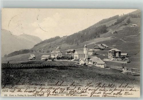 6174 Sörenberg 1908 Foto AK