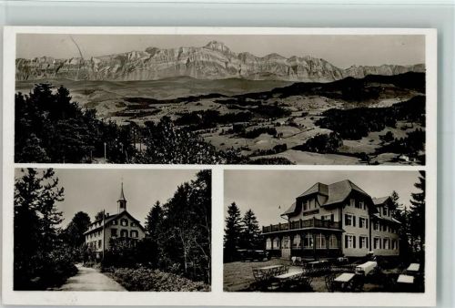 9534 Iddaburg - Gasthaus St. Iddaburg Gartenterrasse Oldtimer Alpenpanorama