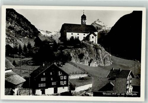 6484 Wassen UR - Windgälle Kirche