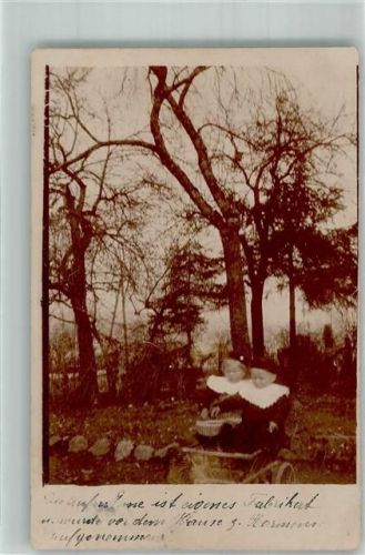 8942 Oberrieden 1911 Foto AK Kinder Ort handschriftlich