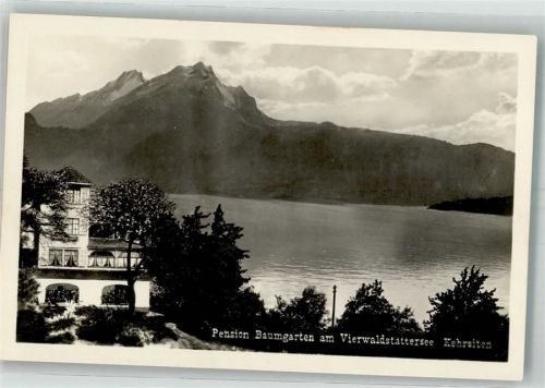 6365 Kehrsiten Foto AK Pension Baumgarten Vierwaldstetter See