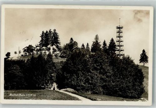 8342 Wernetshausen Foto AK Gasthaus Bachtel- Kulm Aussichtsturm