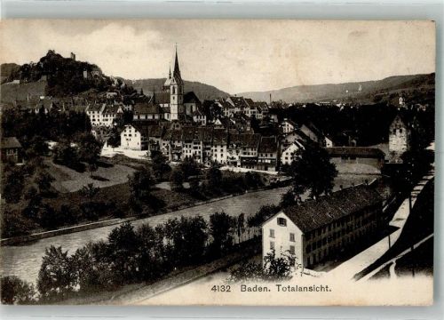 5400 Baden 1908 Foto AK
