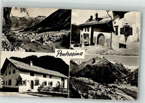 7504 Pontresina 1959 Foto AK