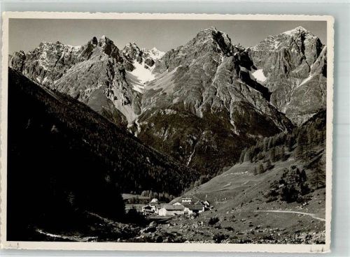 7550 Scuol Schuls Foto AK Ntionalpark