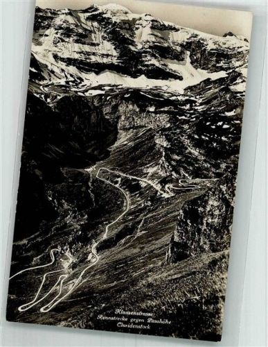 Klausenpass 1929 Foto AK Klausenstrasse