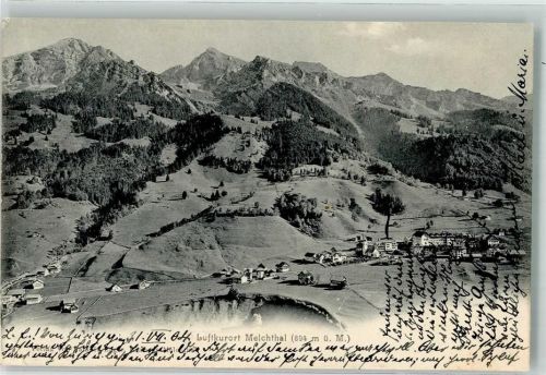 6067 Melchtal 1904 Gebrauchsspuren