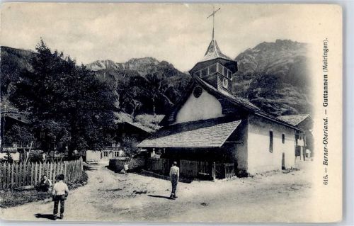 3864 Guttannen Lithographie