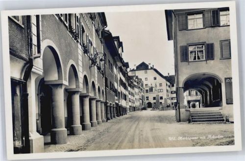 9500 Wil SG - Marktgasse, Arkaden