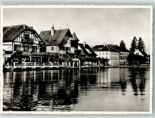 8274 Gottlieben Foto AK Gasthaus Waaghaus