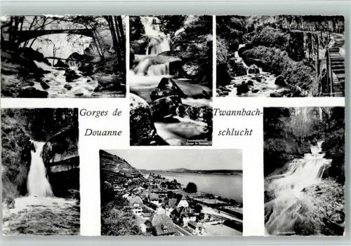 2513 Twann - Twannbachschlucht Mehrbildkarte