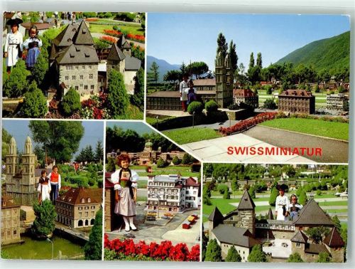 6815 Melide - Swissminiatur Tracht