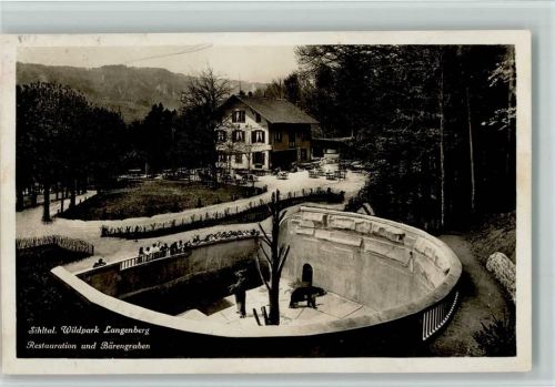 8135 Sihlwald - Sihltal Wildpark Langenberg Restauration und Bärengraben