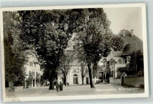 4115 Mariastein - Klosterkirche Kirchplatz