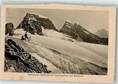 Petersgrat 1914 - Tschingelhorn Breithorn