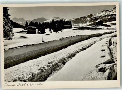 7076 Parpan - Winter Passhöhe