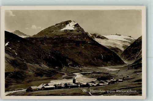 7438 Hinterrhein - gegen Rheinwaldhorn