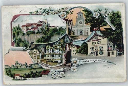4115 Mariastein - Hotel Post, Kloster, Kirche, Ruine Landskron
