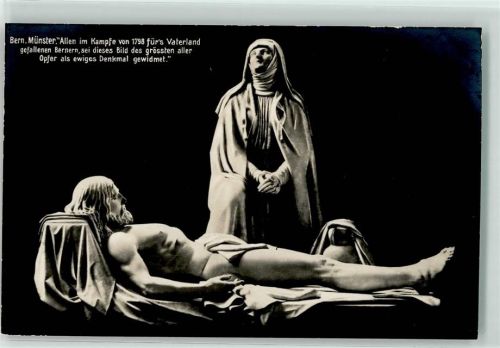 3000 Bern Berne - Münster Denkmal Allen im Kampfe von 1798