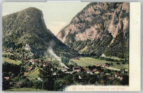 3752 Wimmis - Schloß, Kirche