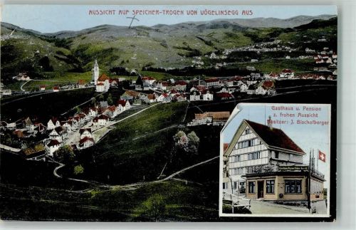 9042 Speicher 1913 - Gasthaus Pension zur frohen Aussicht
