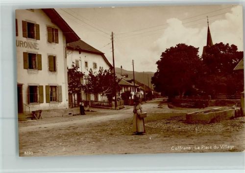 2207 Coffrane - Place de Ville Stadtplatz