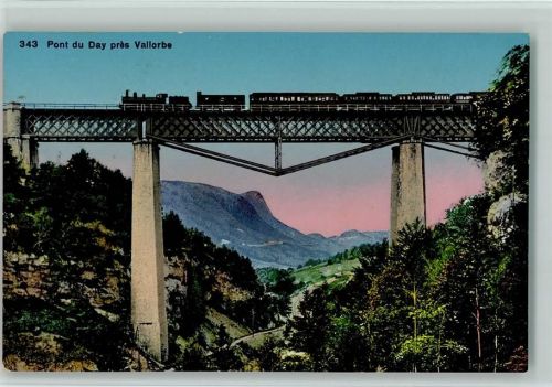 1337 Vallorbe - Pont du Day près Vallorbe
