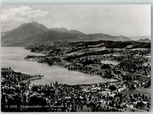 6403 Küssnacht am Rigi Gebrauchsspuren Fliegeraufnahme