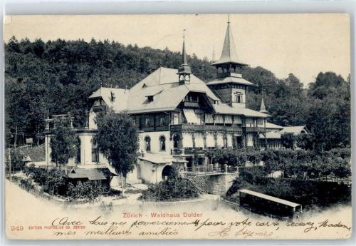 8000 Zürich - Waldhaus Dolder, Dolderbahn, Zürichberg