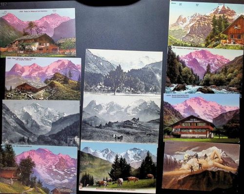Jungfrau BE Posten 21 bis 100 AK Lot mit 21 AK