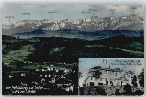 9053 Teufen AR - Fröhlichsegg, Säntiskette
