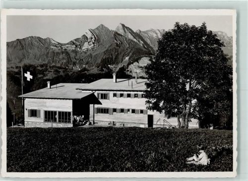 8890 Flums 1939 Foto AK Turnverein "Alte Sektion" Zürich - Ferienheim