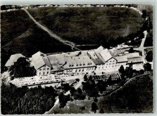 4515 Weissenstein b. Solothurn - Bergbahn Kurhaus Fliegeraufnahme