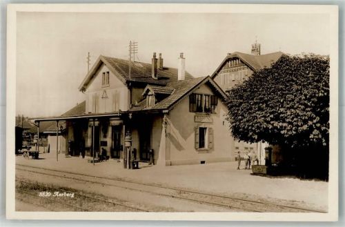 Aarberg Bahnhof Bahnhof Schweiz Foto AK