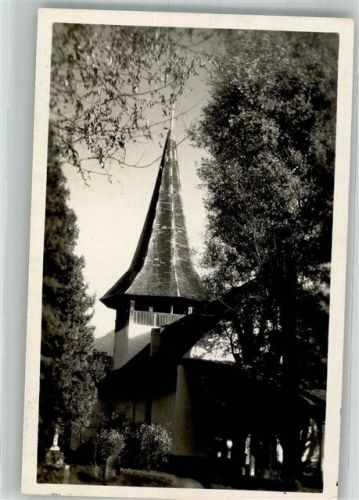 3762 Erlenbach im Simmental 1932 Foto AK Kirche