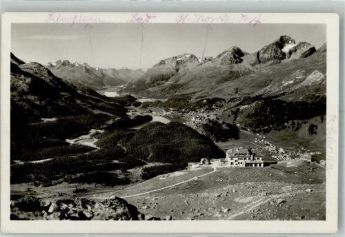 Muottas Muragl Foto AK Muottas Kulm