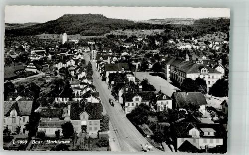 6340 Baar Foto AK Marktgasse