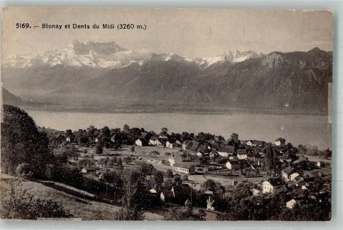 1807 Blonay 1918 Foto AK