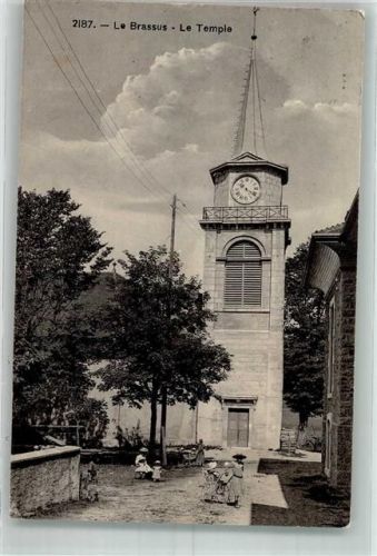 1348 Le Brassus Foto AK Kirche