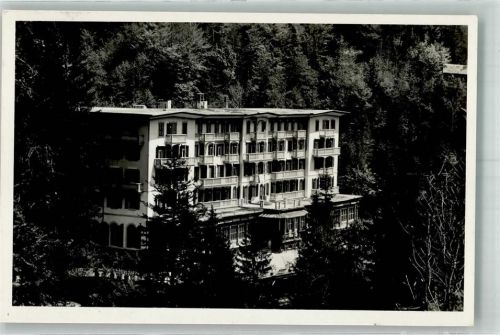 3764 Weissenburg Foto AK Hotel Waldkurhaus Bahnpost Zug 74