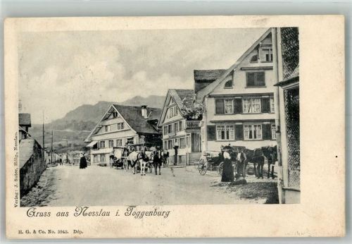 Nesslau Postkutsche Postkutsche Schweiz 1907 Foto AK