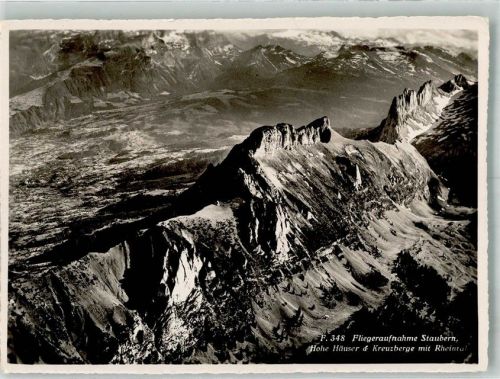 9050 Appenzell Foto AK Fliegeraufnahme Staubern