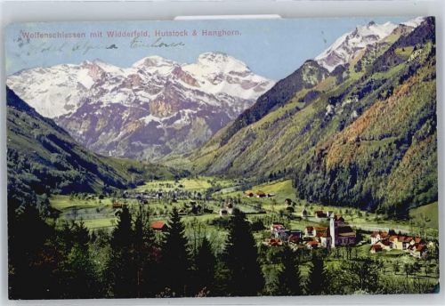 6386 Wolfenschiessen - Widderfeld, Hutstock, Hanghorn