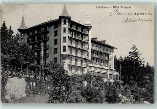1338 Ballaigues 1907 - Grand-Hotel Aubépine