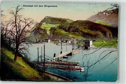 6362 Stansstad 1913 - Bürgenstock Raddampfer