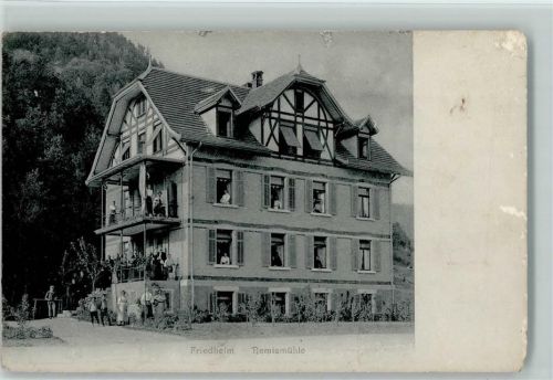 8487 Rämismühle Gebrauchsspuren 1910 Friedheim Remismühle