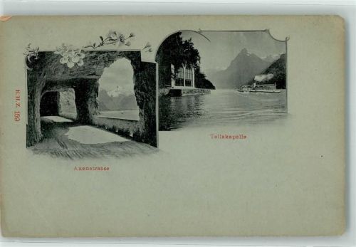 6452 Sisikon - Axenstrasse Tellskapelle DS