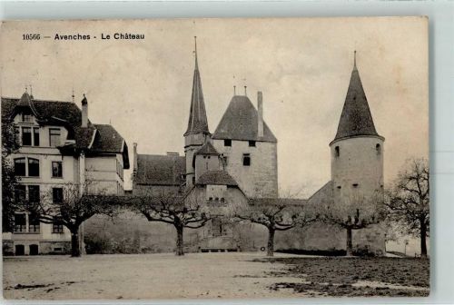 1580 Avenches 1912 Gebrauchsspuren Le Chateau
