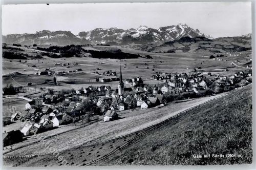 9056 Gais - Blick mit Säntis
